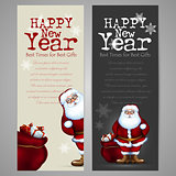set of christmas labels