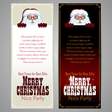 set of christmas labels