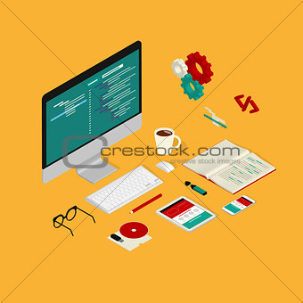 website coding process
