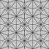 Design seamless monochrome spider web pattern