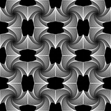 Design seamless vortex geometric pattern