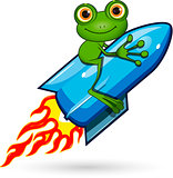 Frog on a Rocket