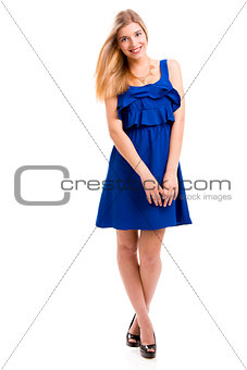 Blue Dress Girl