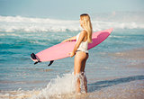 Blode surfer Girl