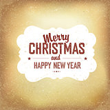 Vintage Christmas Background.  Vector