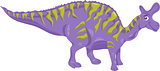 lambeosaurus dinosaur cartoon illustration