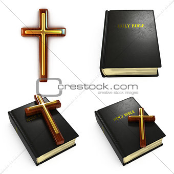Religious Concepts - Set of 3D Illustrations.
