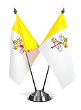 Vatican City - Miniature Flags.
