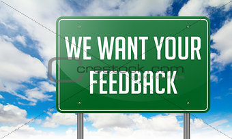 We Want Your Feedback on Highway Signpost.
