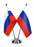 Russia - Miniature Flags.