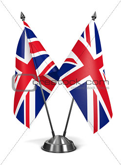 Great Britain - Miniature Flags.
