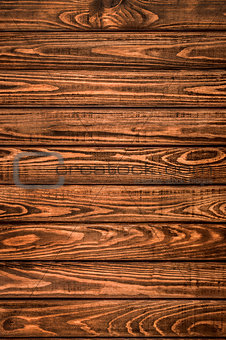 Wooden background. Brown grunge texture of wood board