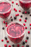 Compote made of berries