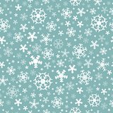 Seamless background snowflakes 5