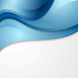 Shiny waves abstract corporate background
