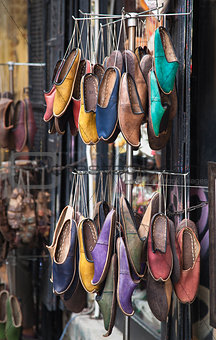 Traditional turkish shoes
