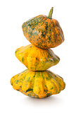Pyramid of gourds