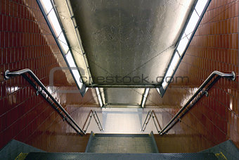 New York City Station subway statiom