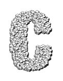 3D Letter C