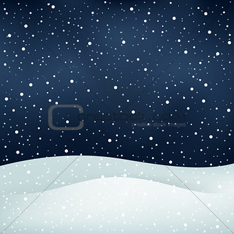 snowfall night background