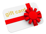 the gift card