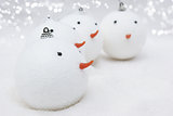 Snowmen Christmas baubles
