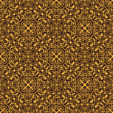 Yellow seamless pattern