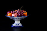 Still life with autumn fruits