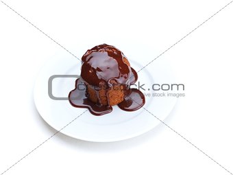 muffin chocolate dessert