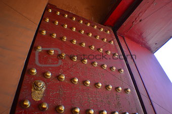 Door nails of the Forbidden City