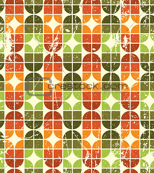 Vintage colorful decorative seamless pattern, rhombic abstract b