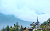 Summer mountain village (Alps, Switzerland)