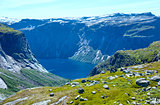 Ringedalsvatnet lake (Norway)