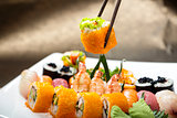 Sushi set of Japnese food