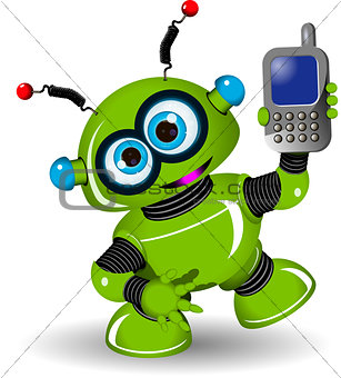 Robot and Phone
