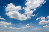background cloud in blue sky
