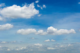 background cloud in blue sky