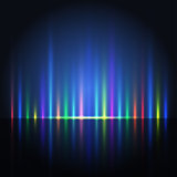 abstract color light lines
