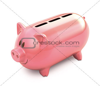 Piggy Bank Three Hole