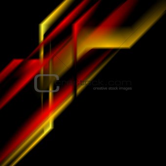Hi-tech abstract striped background