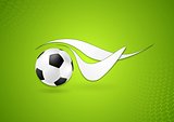 Bright soccer logo design