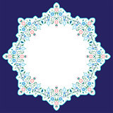 circular islamic background four