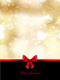 Christmas ribbon background