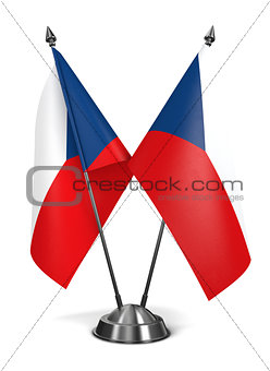 Czech Republic - Miniature Flags.