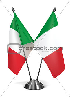 Italy - Miniature Flags.