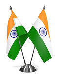 India - Miniature Flags.