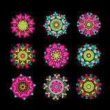 Set of floral arabesque for your design