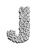 3D Letter J