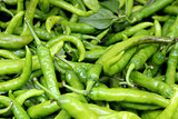 Fresh organic pepper background