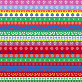 Christmas striped seamless pattern